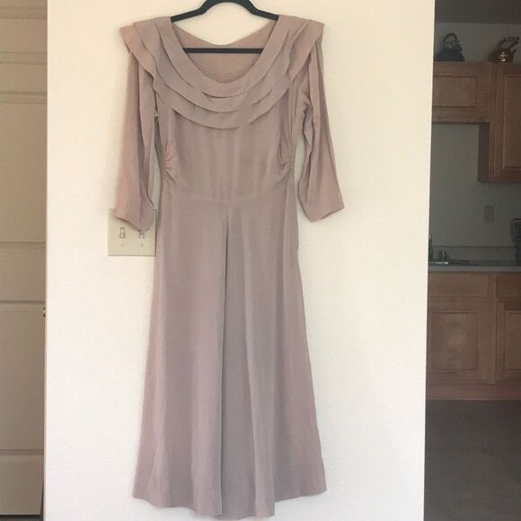 Vintage Dresses & Skirts - Vintage Handmade Woman Dress size M